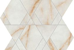 Atlas Concorde Marvel Diva Ice Crystal Triangle Lapp. Бежевая Мозаика 28,9х33,4 см