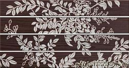 Rako Wenge WLAPP001 Бордюр коричневый (из 4-х плиток) 5,7х45 см