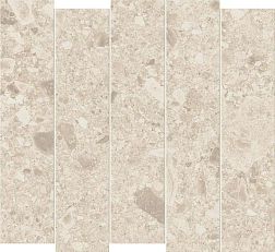 Atlas Concorde Boost Mineral Mix Ivory Mosaico Slide Бежюевая Матовая Мозаика 29x32 см