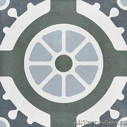 Harmony Havana White Round Керамогранит декорированный 22,3x22,3 см