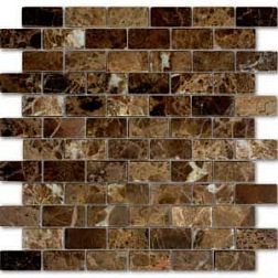 Caramelle Pietrine 7 мм Emperador Dark Pol Мозаика 29,8х29,8х0,7 (2,3х4,8) см