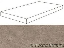 Atlas Concorde Russia Force 620070001016 Grey Scalino Angolare Dx Ступень угловая правая 33x120 см