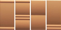 41zero42 Mou Caramel Matte Mix Коричневая Матовая Настенная плитка 6,2x12,5 см