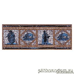 Gresan Natural Cadagues Azul Вставка-подступенник 12х33
