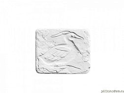 UniStone Птицы 3 Белый Вставка 14,3x14,3x2,5 см
