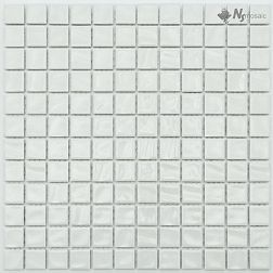 NS-Mosaic Porcelain series P-533 Керамика Глянцевая Белая Мозаика 30х30 (2,3х2,3) см