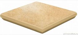 Westerwalder Klinker Montmarte WKS 31210 E Naturabeige Ступень угловая 32x32 см