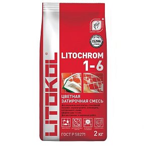 Litokol Затирочная смесь Litochrom 1-6 LUXURY С.60 бежевый/багама.мешок 2 кг43