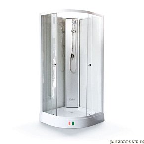 Maroni Arezzo WLRF-022S Душевая кабина, стекло прозрачное 90х90х200