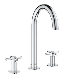 Grohe Atrio New 20008003 Смеситель для раковины на 3 отверстия, монтаж на бортик