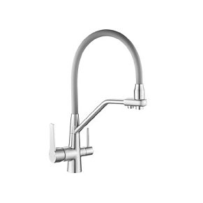 Смеситель для кухни с гибким изливом Rainsberg R603C-5