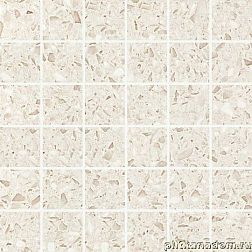 Atlas Concorde Marvel Gems AS7R Terrazzo Cream Lappato Мозаика 30x30 см