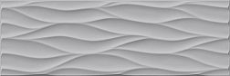 Polcolorit Cristal SM-Cristal Grigio Struktura Настенная плитка 24,4х74,4 см