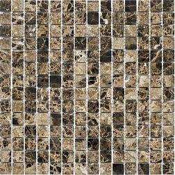 Starmosaic Wild Stone Dark Emperador Polished (JMST023) Мрамор Мозаика 30,5х30,5 (2х2)
