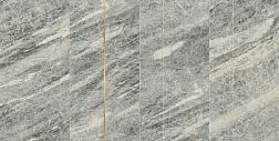 Atlas Concorde Marvel Diva Sky Stone Grid Velvet Серая Сатинированная Мозаика 59,5х118,2 см