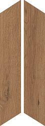 Bottega FeelWood B71015 Smoke Chevron Коричневый Матовый Керамогранит 7,5х40,7 см