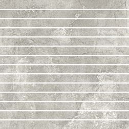 Iris Ceramica Solid Concrete White Mosaico List. Мозаика 2,1х30 30x30 см