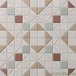 Wow Tesserae Like Grana Микс Матовый Керамогранит 28x28 см