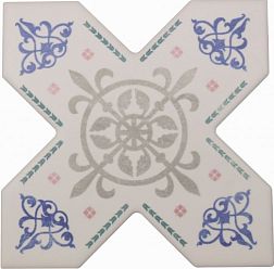 Cevica Becolors Cross Dec. Arabesque Керамогранит 13,25х13,25 см