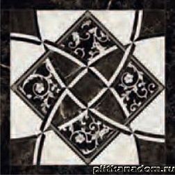 Versace Emote 262534 Bianco-Nero Intarsio Декор 78x78 см