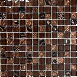 Bars Crystal Glass Decor Colombia Мозаика 2,3х2,3 30х30 см