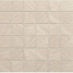 Estima Gabbro GB 01 White Белая Неполированная Мозаика 30х30 (5х5) см