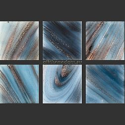 Rose Mosaic Gold Star G56 (формат 1х1) Мозаика 31,8х31,8 см