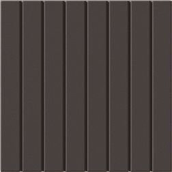 Wow Raster Lines S Basalt Черный Матовый Керамогранит 15x15 см
