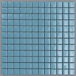 MVAPrintMosaic Мозаика стеклянная Моно 25FL-M-025 Голубой 31,5х31,5 см
