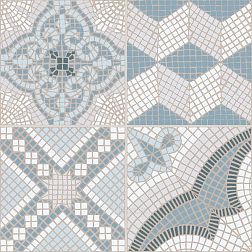 Gaya Fores Tessela Blue Голубой Матовый Керамогранит 33,15х33,15 см