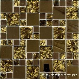 NS-mosaic Metal series MS-612 металл стекло 30х30 см
