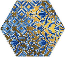 Kerama Marazzi Талья VT-A427-24000 Декор 1 Синий Глянцевый 20х23,1 см