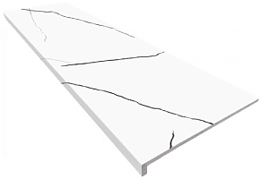 Exagres Markina Base Peld. Recto Bianco C 1 Ступень 120x33x3 см