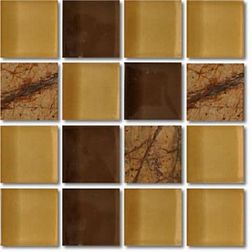 ArtMoment Aquarius-Mix-1 Мозаика 30x30 (2,3х2,3) см