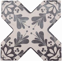 Cevica Becolors Cross Dec. Stencil Navy Керамогранит 13,25х13,25 см