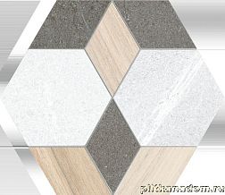 Vives Seine Hexаgono Mayeix Multicolor Микс Матовый Керамогранит 23x26,6 см