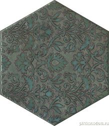 Kerama Marazzi Гроссето VT-B560-SG23037N Зеленый Декор 20x23,1 см