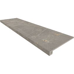 Estima Bernini BR03 Grey + Подступенок (14,5x120) Серая Матовая Ступень 33х120 см