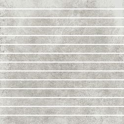 Iris Ceramica Hard Leather Mosaico Ivory List. Мозаика 2,1х30 30x30 см