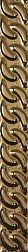 Paradyz Fashion Spirit Copper Listwa Struktura Pol. Коричневый Полированный Бордюр 4,5x39,8 см