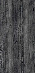 Flavour Granito Traventino Black Glossy Черный Полированный Керамогранит 60x120 см