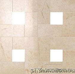 Atlas Concorde Marvel Beige Cassettone Lappato Декор 45x45 см