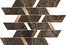 Naxos Rhapsody Mosaic Brick Brown Мозаика 30х32 см