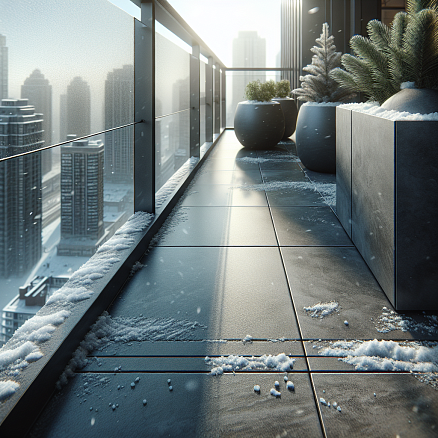 Как выбрать керамическую плитку для балкона: морозостойкость и класс износа