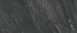 Atlas Concorde Marvel Diva Black Tempest Silk 6mm Сатинированный Черный Керамогранит 120x278 см