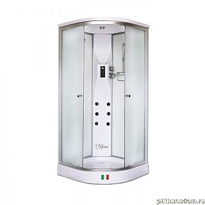 Maroni Milano WLN-005T Душевая кабина, стекло тонированное 90x90x215