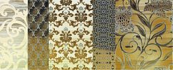 Impronta Italgraniti Shine BATIK ORO DEC.B Декор 24х59 см