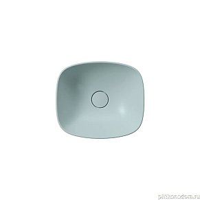 GSI NUBES Раковина 40x35 без перелива голубой матовый (978515)