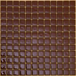 MVAPrintMosaic Мозаика стеклянная Моно 25FL-M-027 Коричневый 31,5х31,5 см