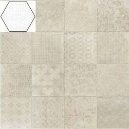 Serenissima Cir Riabita IL-Cotto Esagona Fabric Shabby Chic Керамогранит 24х27,7 см